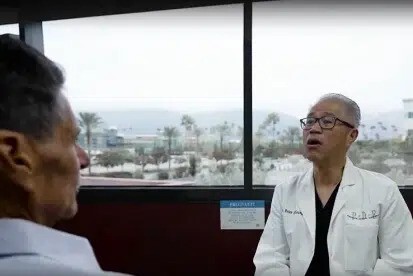 Emergency dentist in Upland, CA treating a patient